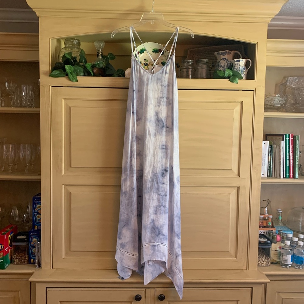 Rachel Zoe Linen beach cover-up